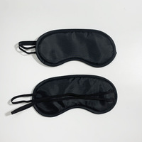 Masque de sommeil jetable coloré, occultant, lavable, imperméable en polyester pour le voyage, idéal pour les commodités de bureau et d'hôtel (vente en gros)