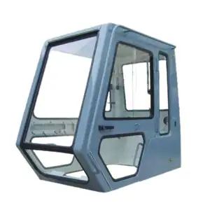 Cabine usada para mini máquina Komatsu, cabine com cablagens internas Pc200-5 barata, escavadeira Hitachi Pc56 210 350 portas