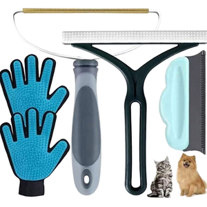 Cepillo de eliminación de pelo de plástico para mascotas, venta al por mayor, para el cuidado de gatos, <span class=keywords><strong>perros</strong></span>, pájaros, ropa, abrigos, limpieza de sofá, accesorios para mascotas - Product Image 5