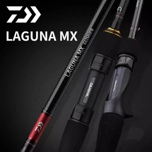<span class=keywords><strong>Canne</strong></span> à pêche <span class=keywords><strong>DAIWA</strong></span> LAGUNA MX, guides Fuji, spinning/casting, 2 brins, carbone, puissance UL/ML, pour la pêche à la <span class=keywords><strong>truite</strong></span>, au bar et aux leurres en eau douce. - Product Image 6