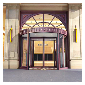 Ingresso Hotel <span class=keywords><strong>a</strong></span> due lembi <span class=keywords><strong>a</strong></span> tre lembi porta girevole Antomatic di lusso moderno - Product Image 3