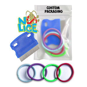 Bande de cheveux pour enfants peigne <span class=keywords><strong>anti</strong></span>-<span class=keywords><strong>poux</strong></span> Kit de traitement de bande de cheveux <span class=keywords><strong>anti</strong></span>-<span class=keywords><strong>poux</strong></span> prévention naturelle non toxique sans danger pour tous les cheveux tête enfants - Product Image 1