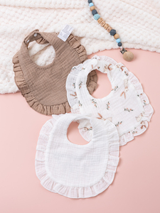 مريلة أطفال من الموسلين على شكل بندانا للأولاد والبنات، مريلة ناعمة وماصة من القطن للتسنين واللعاب مع شهادة CPC - Product Image 5