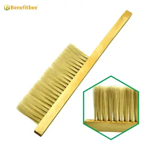 Beehive bristles brush beekeeping three rows plastic bee brush