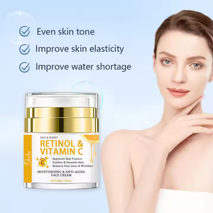 Meilleure vitamine C rétinol <span class=keywords><strong>Anti</strong></span>-âge lifting instantané crème <span class=keywords><strong>Anti</strong></span>-âge et rides crème hydratante pour le visage hydratant <span class=keywords><strong>la</strong></span> peau du visage - Product Image 5