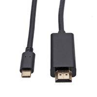 Cable USB-C a HDMI de 18m, 4K 30Hz, con Núcleo de Cobre, Macho a Macho, Fabricación OEM/ODM