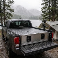 Système de tiroirs de chargement pour camion en alliage d'aluminium imperméable pour camping en 4x4
