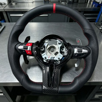 Volant de voiture sport noir personnalisé pour BMW F30 F31 F20 E92 E60 X6 E71 F01 M5 F32 F10 M5 E90 E83 E71
