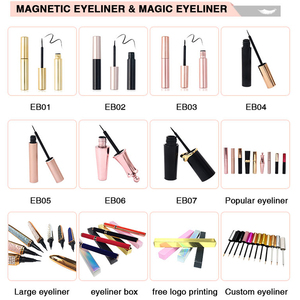 3d चुंबकीय eyelashes आईलाइनर निजी लेबल के साथ अशुद्ध मिंक lashes थोक चुंबकीय eyelashes - Product Image 6