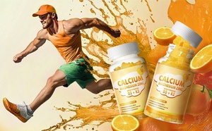 Caramelle Gommose al Gusto di Frutta con Vitamina D3 e Magnesio Citrato Senza Glutine e OGM per il Supporto delle Ossa dei Neonati - Product Image 6