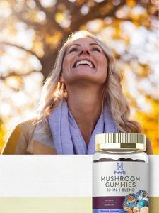 OEM/ODM Private Label Vitamins and <b>Supplement</b> Support Super Mushrooms Extract <b>Lions</b> <b>Mane</b> Gummies for Immune Booster - Product Image 6