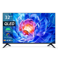 32-85 "LED QLED UHD 4K akıllı TV küresel sürüm HDR Wi-Fi 60Hz Android Google siyah otel kullanımı ücretsiz kargo