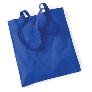 Bolsa de Compras Promocional 100% Algodón, Color Azul Brillante, Talla Única, Uso Casual - Product Image 1