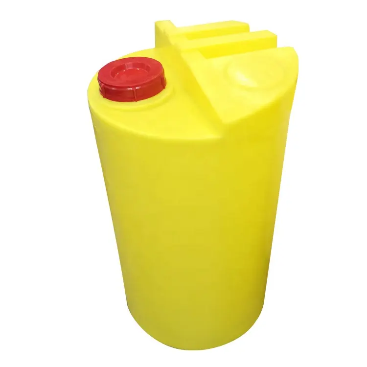 yellow color water proofing chemicals mixing storage tank for concrete tank 100L 200L