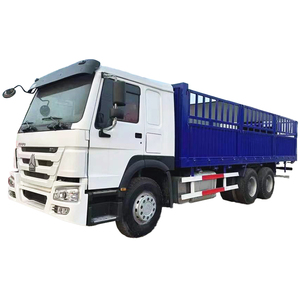Sử dụng xe tải chở hàng sinotruk 6x4 10 bánh xe HOWO NX hàng rào xe tải 371HP 380hp 400hp hohan dài cơ sở Xe Tải xe tải - Product Image 4