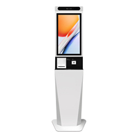 Leiling LL-V215FA-A caisse enregistreuse verticale en libre-service intelligente 21.5 pouces écran Full HD Android 12.0 Bluetooth 5.2 NFC