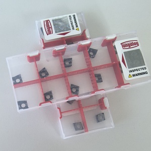 CCMT060202-PS AH8015 Tungaloy 100% original, herramientas de torneado externo para torno CNC cuadrado, insertos de carburo de tungsteno personalizables OEM - Product Image 5