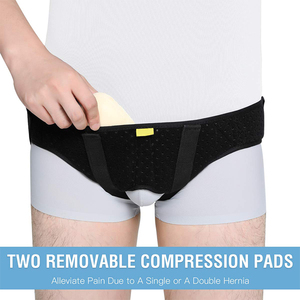 Cinturón ajustable para hernia inguinal, cinturón <span class=keywords><strong>de</strong></span> compresión transpirable para la <span class=keywords><strong>ingle</strong></span>, se adapta al <span class=keywords><strong>lado</strong></span> <span class=keywords><strong>izquierdo</strong></span>, soporte para hernia para hombres - Product Image 3