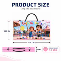 Ensemble de papeterie pour enfants, kit d'art, ensembles de peinture, fournitures artistiques pour enfants, personnalisable, 50 pièces LT73402