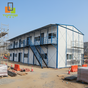 Modulaire préfabriqué pour site éloigné Résidentiel Main-d 'œuvre Hébergement Conteneur mobile de 2 étages Maison détachable de type K prête à l'emploi - Product Image 3