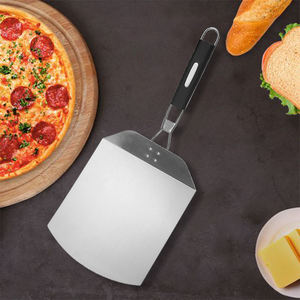<span class=keywords><strong>Mrright</strong></span> PZ03 Spatule de cuisson multifonctionnelle en acier inoxydable jetable pour gâteaux et pizzas - Product Image 3