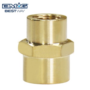 BMAG 1/2 "-2" Fabrication de raccords de plomberie en laiton Mamelon sans plomb <span class=keywords><strong>Tuyau</strong></span> d'eau Raccords en laiton - Product Image 6