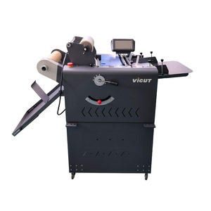 Laminateur automatique à écran tactile convivial, double fonction chaud/froid, pour films de protection, avec un grand diamètre maximal pour les films - Product Image 1