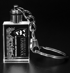 Sỉ buôn móc khóa pha lê K9 hình chữ nhật, móc khóa pha lê trơn, đèn LED, quà tặng Valentine cho nữ - Product Image 5