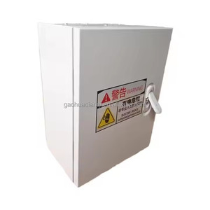 IP40 soğuk-haddelenmiş çelik levha güç dağıtım kutusu 1.0-1.2mm kalınlık 100A açık/endüstriyel/kapalı kullanım için anma akımı - Product Image 5