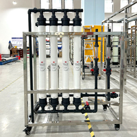 Système de filtration d'eau électrique par osmose inverse (RO) OEM 1T à ultrafiltration avec fonction anti-calcaire pour usage hôtelier, purificateur industriel en acier inoxydable