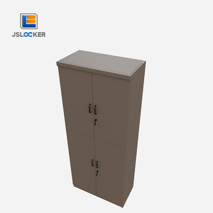 خزانة منزلية حديثة بأربعة أبواب خزانة ملفات خشبية خزانة تخزين ملفات للمكتب خزانة غرفة نوم - Product Image 2