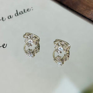 थोक नए व्यक्तित्व जिरकॉन ईयररिंग्स ट्रेमस भेदी गहने श्रृंखला लोब कान - Product Image 3