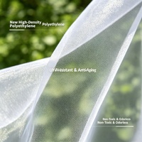 Robuust 15x15mm anti-vogelnet 100% virgin HDPE UV-bestendig geweven voor citrusboomgaard, fruitboomgaard, wijngaard, bosbessen