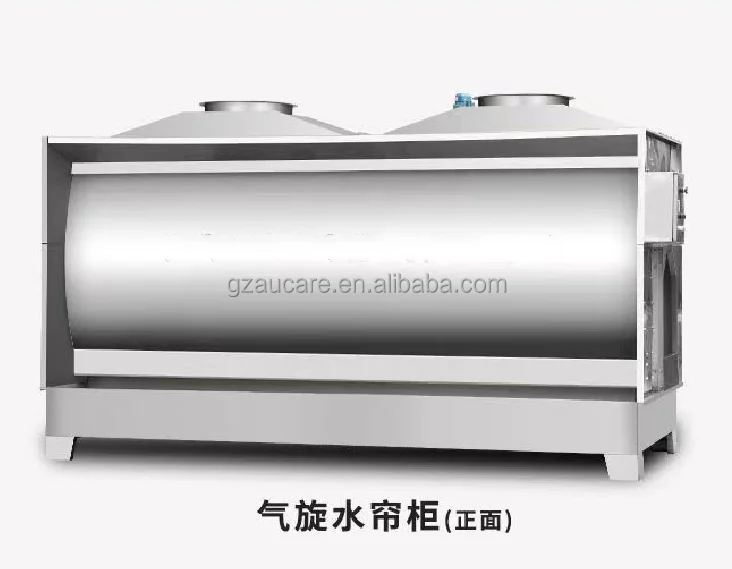 Подгонянный циклонный водяная завеса для стенда прозрачное водяная завеса палатка спрей для камеры для окрашивания распылением под покраску отработанных газов