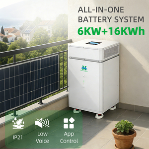 All in One 6kW 16kWh Stackable Single Phase Two Level With 16kWh Battery for Home Solar <b>Energy</b> <b>Storage</b> <b>System</b> - Product Image 1