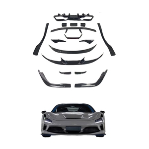 Kit de carrosserie en fibre de carbone sèche de style <span class=keywords><strong>Novitec</strong></span> pour mise à niveau Ferrari <span class=keywords><strong>F8</strong></span> - Product Image 2