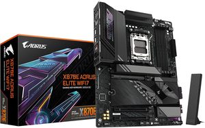 Placa Base X870E WIFI7 AM5 de Doble Canal ATX 4X M.2 PCIe 5.0 USB4 2.5GbE LAN para Escritorio, Nueva - Product Image 6