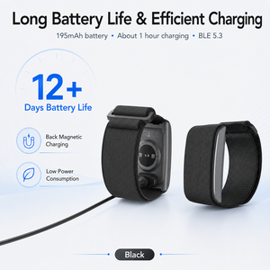Pulsera Inteligente B10 con Baterí<span class=keywords><strong>a</strong></span> de Larga Duración, BLE 5.3, Monitor de Actividad Física sin Pantalla, Baterí<span class=keywords><strong>a</strong></span> de 195 mAh, Resistente al Agua 3ATM - Product Image 5