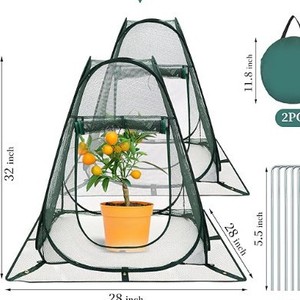 Tente d'extérieur portable C347 Bestseller <span class=keywords><strong>en</strong></span> maille respirante à structure automatique, auvent anti-moustiques pour jardin - Product Image 2