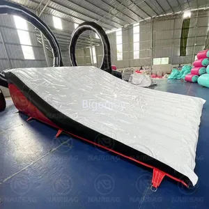 Customized Size Inflatable BMX/FMX Training Landing Airbag Scooter Air Bag For Training Stunt Landing Rider Airbag
