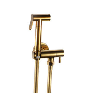 Pulvérisateur <span class=keywords><strong>de</strong></span> bidet mural <span class=keywords><strong>de</strong></span> haute qualité en laiton rentable pour salle <span class=keywords><strong>de</strong></span> bain accessoire <span class=keywords><strong>de</strong></span> <span class=keywords><strong>toilette</strong></span> finition dorée spécifique à la salle <span class=keywords><strong>de</strong></span> bain - Product Image 3