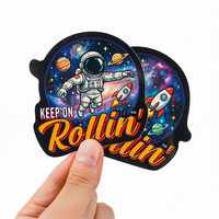 Etiquetas de Vinilo con Holograma, Pegatinas Personalizadas al por Mayor, Pegatinas de PVC Resistentes al Agua, Adhesivo Permanente