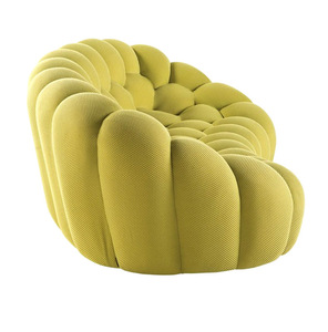 Einzigartiges Design Sofa Mit Stoffbezug Und Daunenfüllung Grüne Couch Modulares Bubble Sofa - Product Image 4