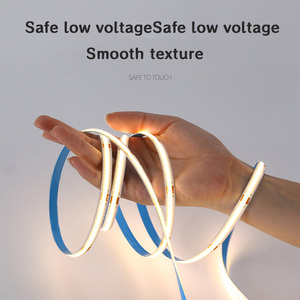 ไฟ LED แถบ COB แบบสองสี ปรับอุณหภูมิสีได้ ใช้พอร์ต USB 5V 12V 24V แบบ 2 หรือ 3 สาย ปรับความสว่างได้ ติดตั้งง่ายด้วยกาวในตัว เหมาะสำหรับตกแต่งเพดานบ้าน - Product Image 5