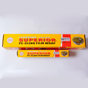 Food grade wrap around <span class=keywords><strong>300</strong></span> metri di pellicola trasparente pellicola trasparente per la carne wrap - Product Image 2