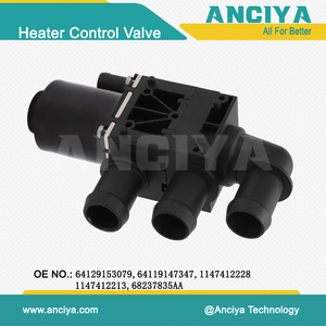 <b>Heater</b> Water <b>Valve</b> Control <b>Valve</b> 64129153079 For Bmw 1/2 In Port Size Water Media - Product Image 2