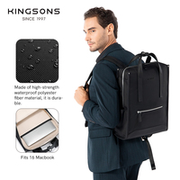 Sac à dos imperméable en polyester pour hommes d'affaires, étudiants et voyageurs, avec logo personnalisé, idéal pour l'école et les ordinateurs portables – Conception OEM/ODM, le plus populaire