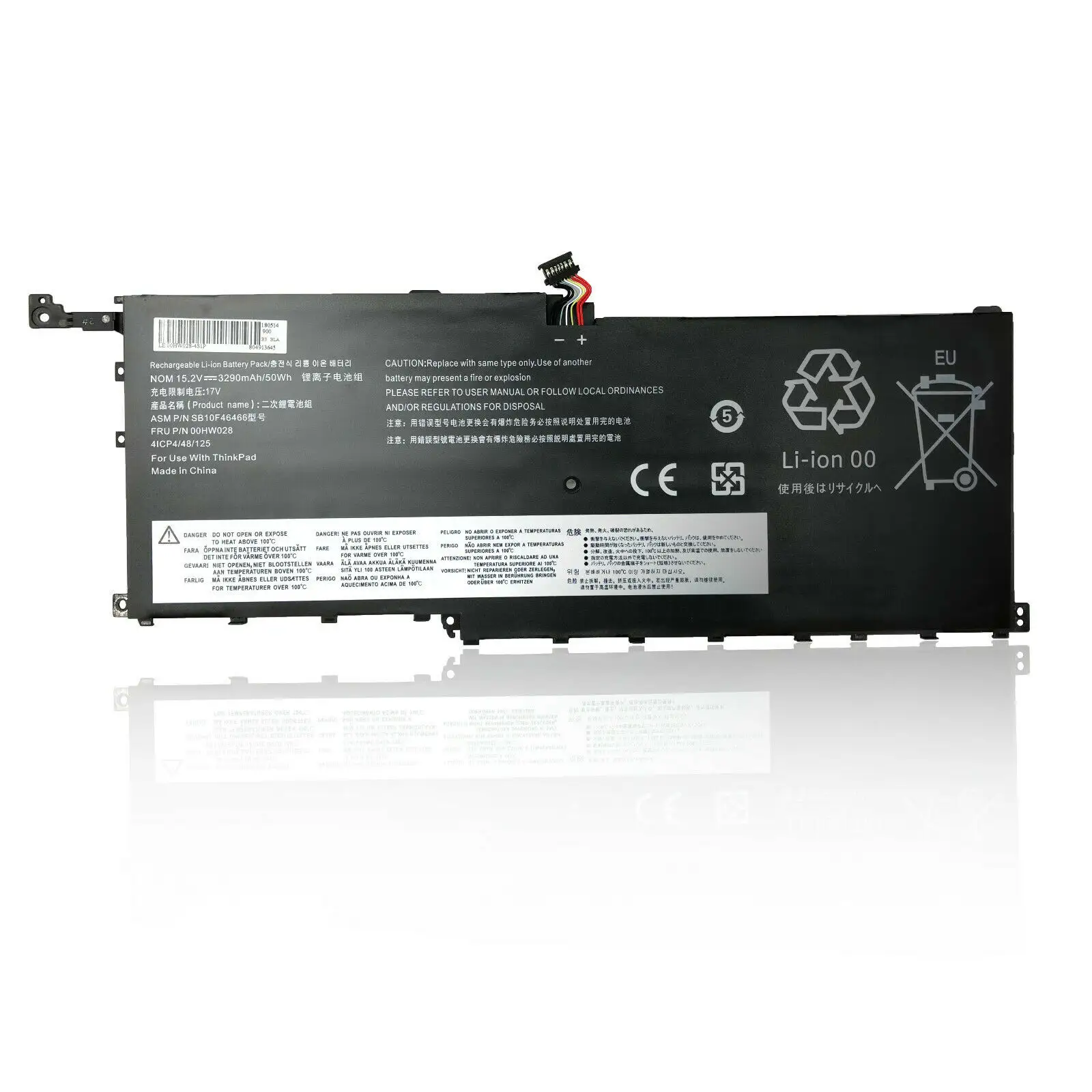 OEM 01AV457 01AV441 01AV409 01AV458 01AV444 01AV438 01AV440 Notebook Laptop Battery for Lenovo ThinkPad X1 Yoga