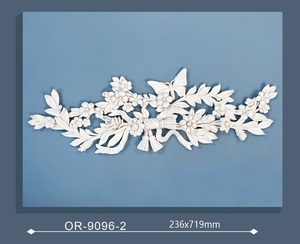 OR-9096 Cornice Type de produit de haute qualité pour les décorations intérieures Villa <span class=keywords><strong>Polyuréthane</strong></span> Ornement Placage Accessoires - Product Image 3