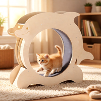 Roue d'exercice silencieuse pour chat, grand tapis roulant d'intérieur pour l'entraînement physique des chats